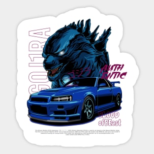 Gojira R34 Sticker